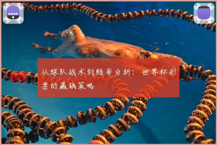 从球队战术到赔率分析:世界杯彩票的赢钱策略