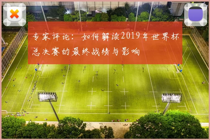专家评论：如何解读2019年世界杯总决赛的最终战绩与影响